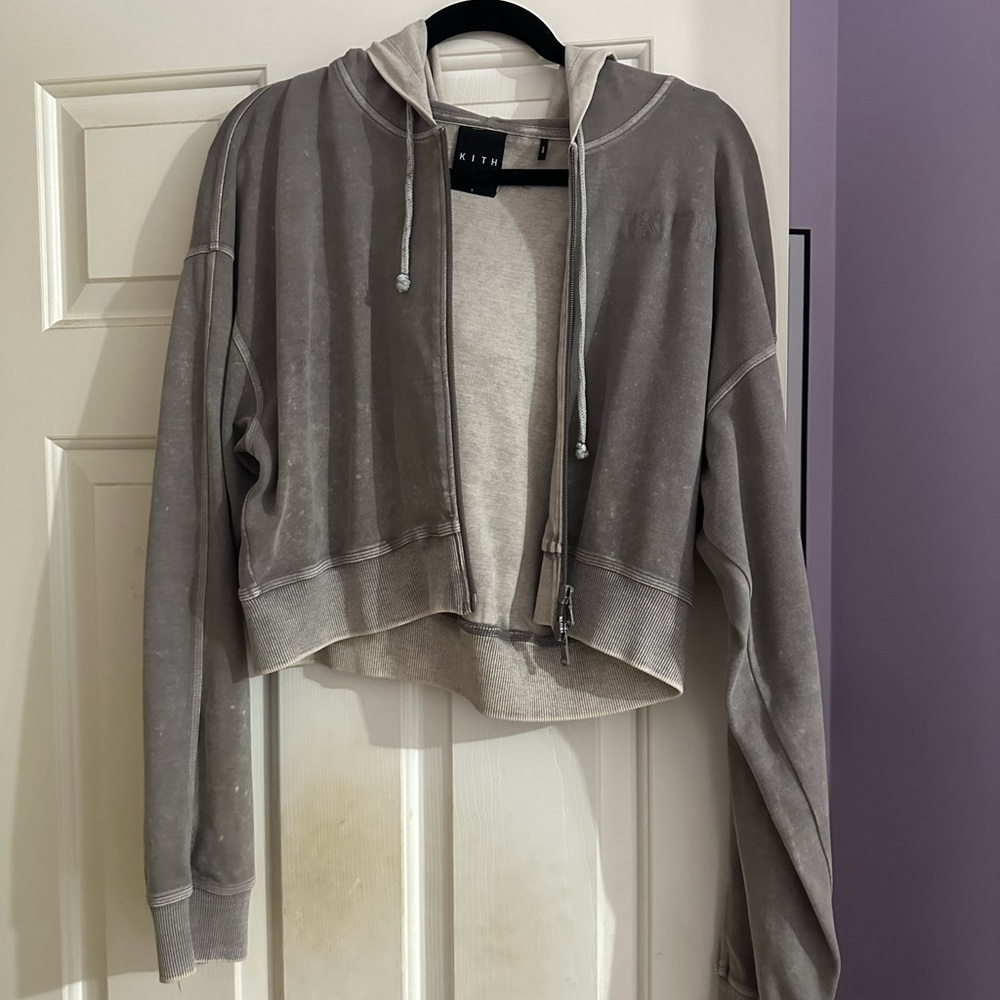 Kith zip up hoodie